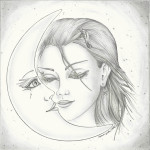 la luna e l angelo