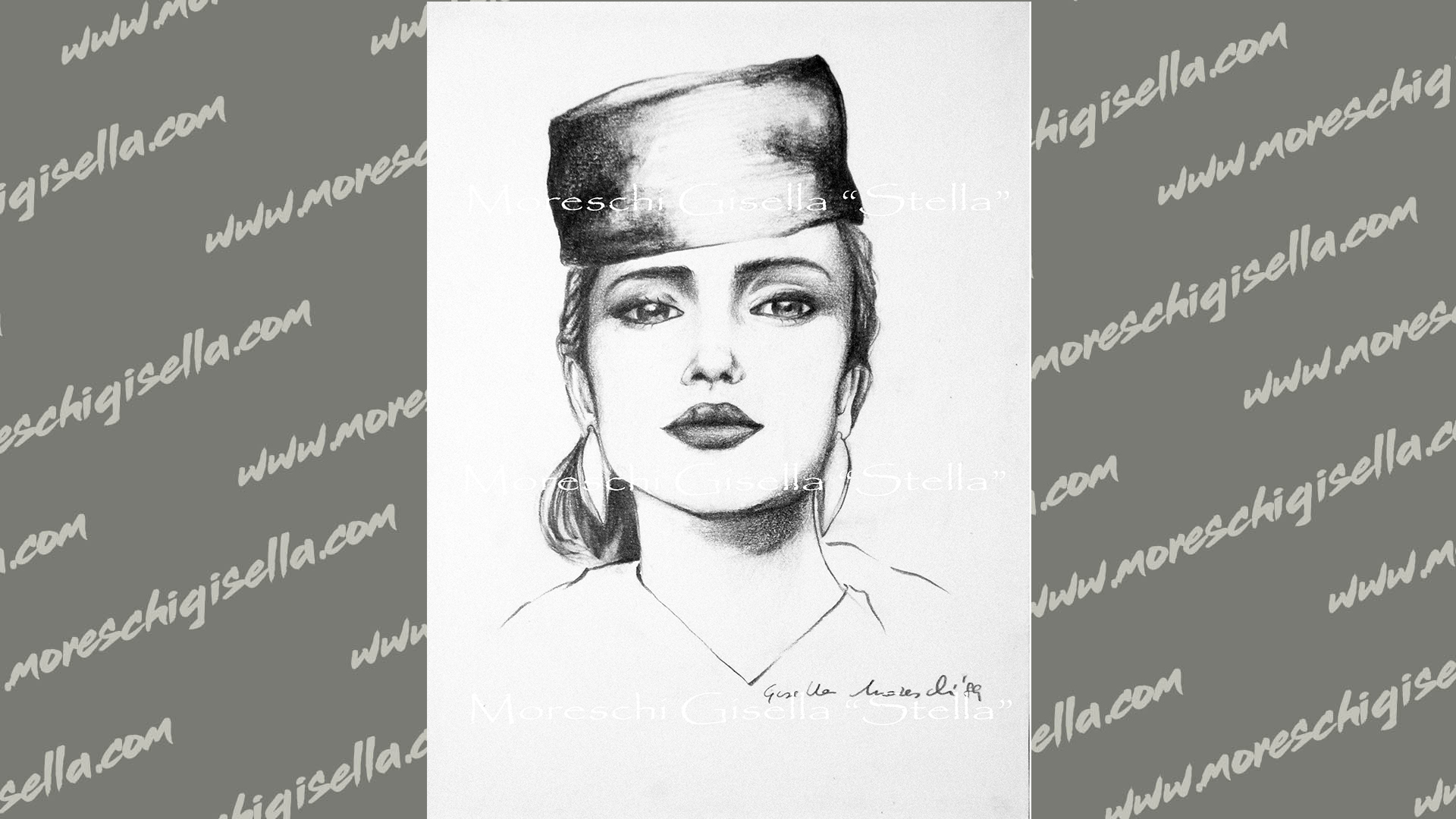 viso con cappello